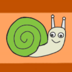 小蜗牛向前冲_logo
