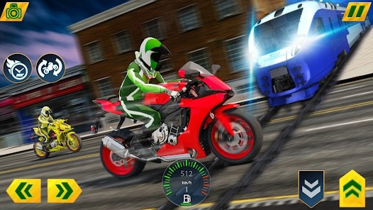 公路骑手真实驾驶(Traffic Rider: Real Bike Race)0